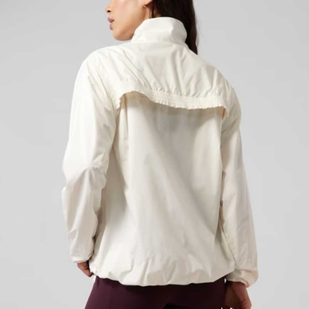 Athleta Sightseer Lace Jacket - white